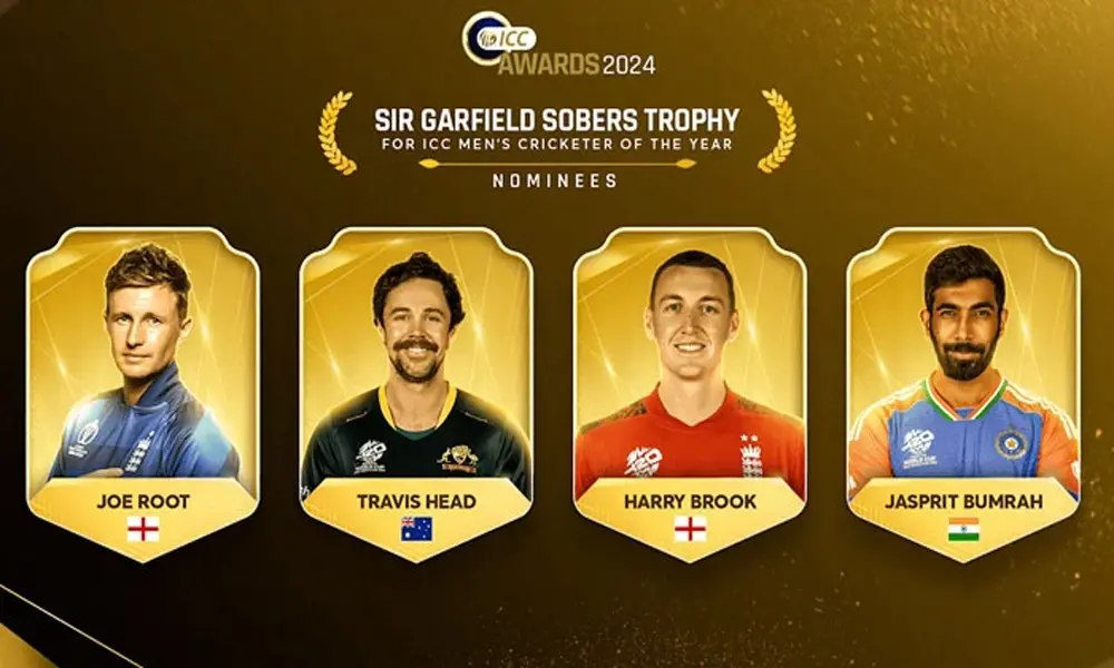 ICC announces men’s cricketer of the year
